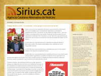 sirius.cat Webseite Vorschau