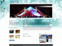 aratagraphics.com Webseite Vorschau