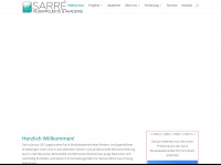 sarre-musikprojekte.de Webseite Vorschau