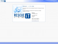 rescue-it.de Webseite Vorschau