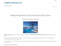 bargain-properties.com Webseite Vorschau