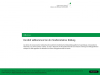 staedteinitiative-bildung.ch Webseite Vorschau