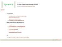 synatech.de Webseite Vorschau