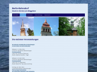 berlin-rahnsdorf.org Webseite Vorschau