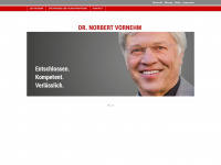 norbert-vornehm.de Webseite Vorschau