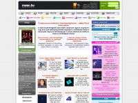 music.hu Webseite Vorschau