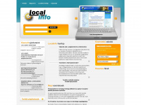 localinfo.hu Webseite Vorschau