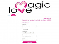 magiclove.hu Webseite Vorschau