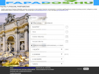 fapados.hu Webseite Vorschau
