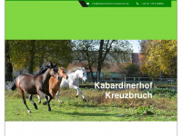 kabardinerhof-kreuzbruch.de Webseite Vorschau