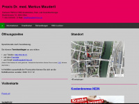 mauderli-hno.ch Webseite Vorschau