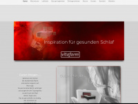vitaform.ch Webseite Vorschau