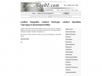 geodz.com Webseite Vorschau