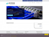 primos-datensysteme.de Webseite Vorschau
