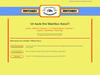 matchbox-ankauf.de Webseite Vorschau