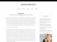 demonproject.com Webseite Vorschau