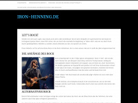 iron-henning.de Webseite Vorschau