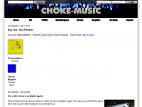 choke-music.de Webseite Vorschau