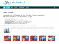 xtra-hosting.de Webseite Vorschau