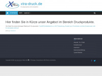 xtra-druck.de Webseite Vorschau