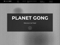 planetgong.nl Webseite Vorschau