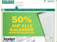 scheidegger-buecher.ch Webseite Vorschau