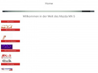 mx5.ch Webseite Vorschau