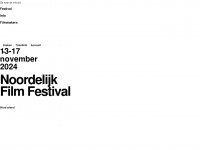 noordelijkfilmfestival.nl Webseite Vorschau