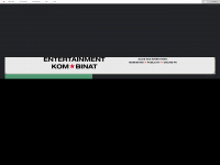 entertainmentkombinat.de Webseite Vorschau