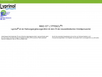 lyprinol.de Webseite Vorschau