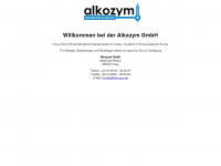 alkozym.de Webseite Vorschau