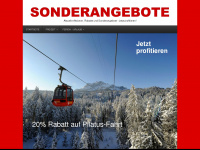 sonderangebote.ch Webseite Vorschau