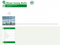 glaserinnung-berlin.de Webseite Vorschau