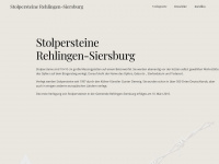 stolpersteine-rehlingen-siersburg.de Thumbnail