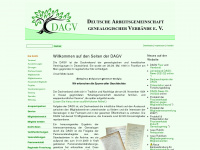 dagv.org Webseite Vorschau