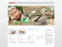 larslaj.gr Webseite Vorschau