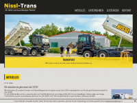 nissl-trans.de Webseite Vorschau