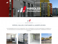 kriegler-immobilien.at Webseite Vorschau