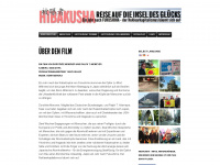hibakusha.info Webseite Vorschau