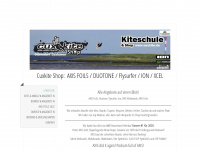 cuxkite-shop.de Webseite Vorschau