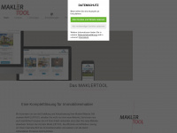 maklertool.de Webseite Vorschau