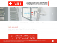 vssb.ch Webseite Vorschau