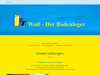 wolf-der-bodenleger.de Webseite Vorschau