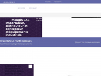 maugin-sas.com Webseite Vorschau