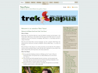 trek-papua.com Webseite Vorschau