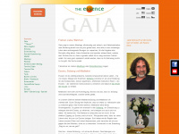 gaia-satsang.com Webseite Vorschau