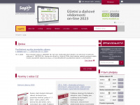 sagit.cz Webseite Vorschau