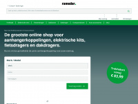 rameder.nl Webseite Vorschau