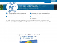 tura-pohlhausen-tennis.de Webseite Vorschau