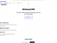 alchemy-cms.com Webseite Vorschau
